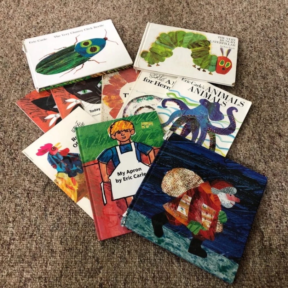 Eric Carle Children’s books 10 Book Lot
